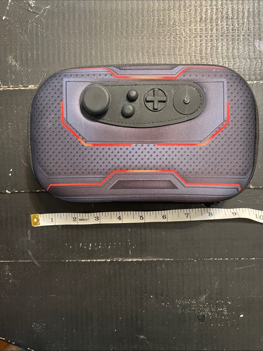 Protective Handheld Console Case in Black & Red - Universal Fit - VR